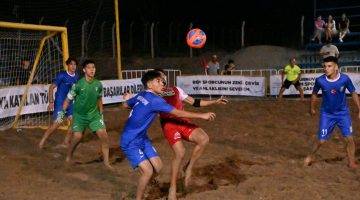 Plaj Futbolu 2024 Sezonunu Manavgat açtı