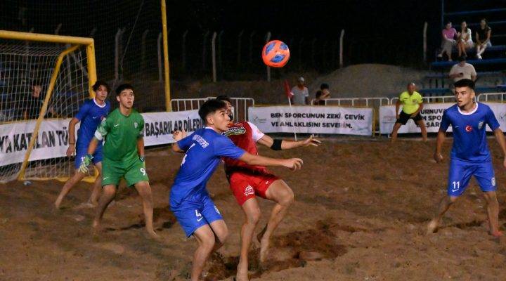 Plaj Futbolu 2024 Sezonunu Manavgat açtı